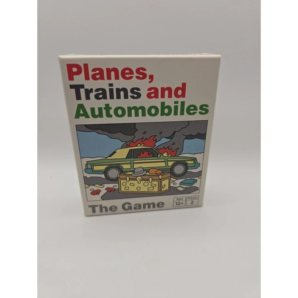 FUNKO GAMES Planes Trains and Automobiles Card Game, Ages 12+, 2 Player, Travel